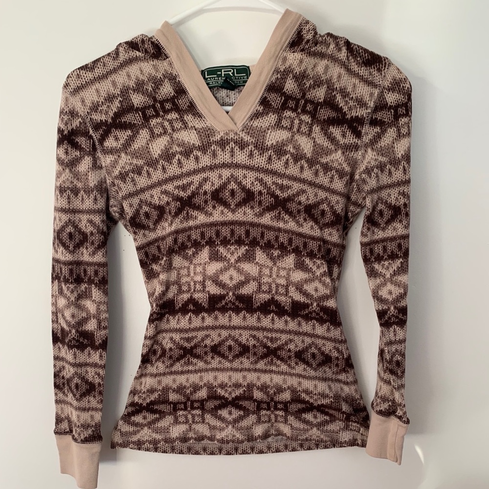 Brown Ralph Lauren Hoodie